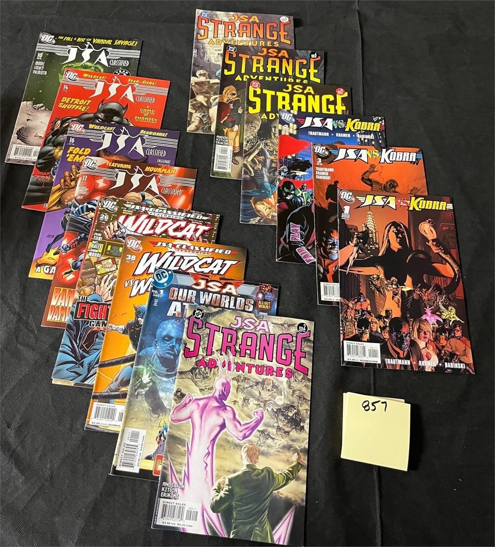 JSA + Misc DC Comic Books (1 of 1)
