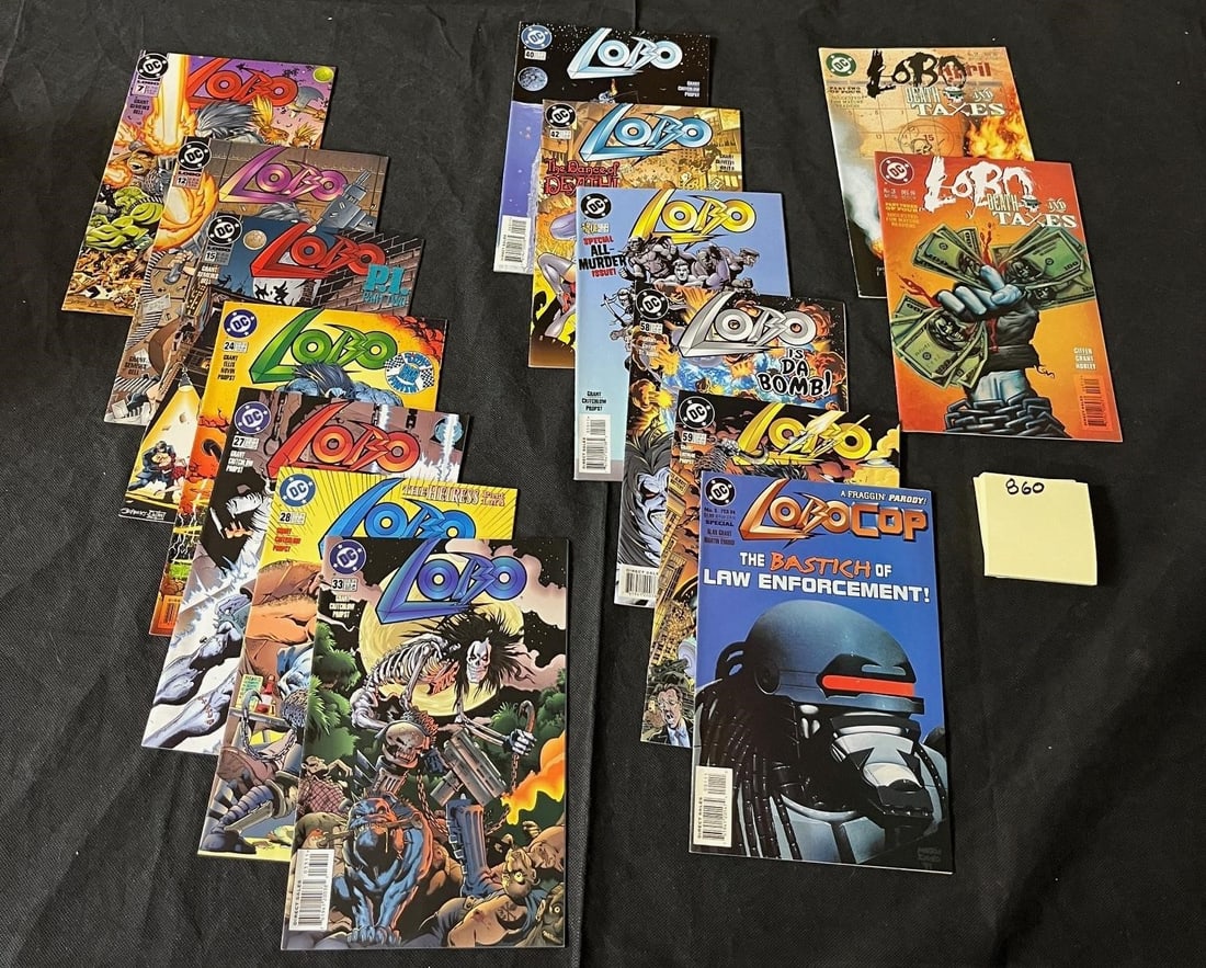 Lobo DC Comic Book Lot (1 of 1)