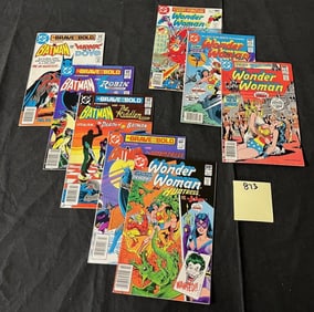 Batman & Wonder Woman Bronze Age DC Comic Books