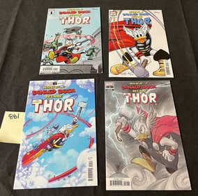 What if Donald Duck Became Thor w/variant Covers