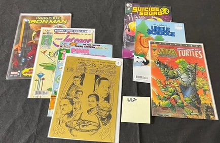 Star Trek Gold Edition + Misc. Comic Books