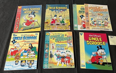 Uncle Scrooge Adventures + Comic Books