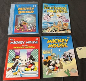 Mickey, Donald Duck, Uncle Scrooge Gladstone Lot