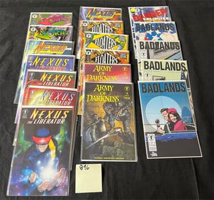 Nexus, Army of Darkness, Badlands Comic Books +