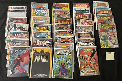 Superman, Batman + Comic Books