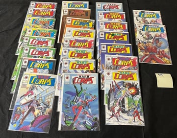 Hard Corps Valiant Comic Book Lot