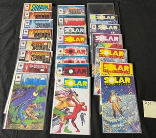 Solar Man of the Atom + Valiant Comics w/#1 Issue