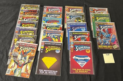 Superman DC Copper Age Comic Books