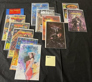 Vampire, Death Dealer, Lock & Key Comics +