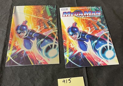 Megaman 1 w/ Retail Incentive Virgin Variant Cover