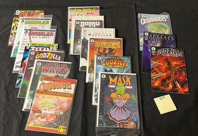 Mask Godzilla, Species + Comic Books