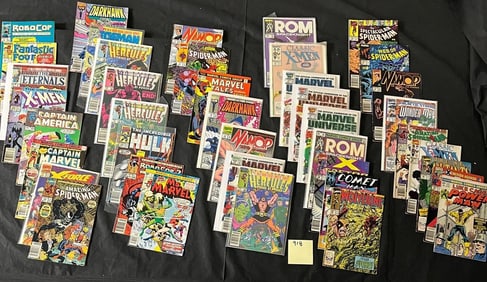 Large Bronze Age Marvel Comic Book Lot