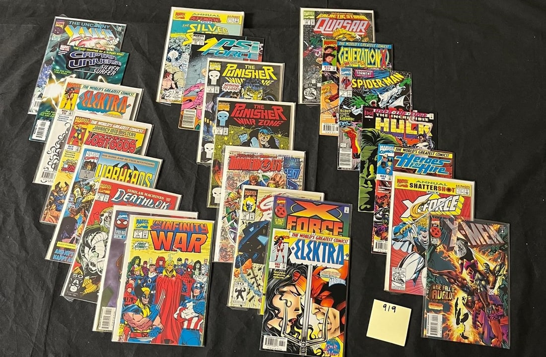Large Marvel Comics Copper Age Comic lot (1 of 1)