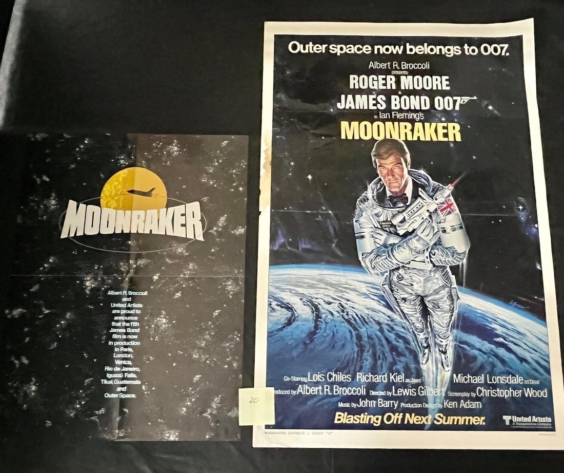 Moonraker James Bond Adv. One Sheet (1 of 1)