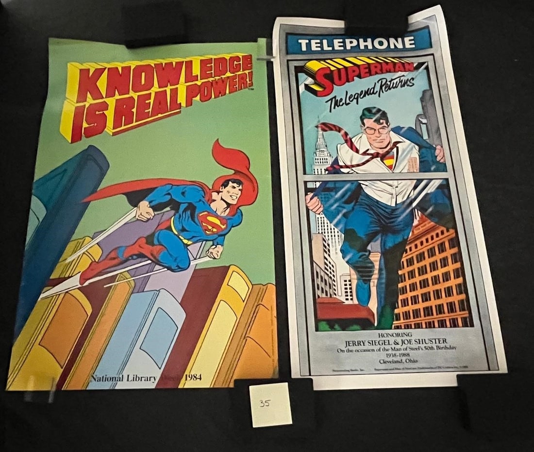 Vintage Superman Posters (1 of 1)