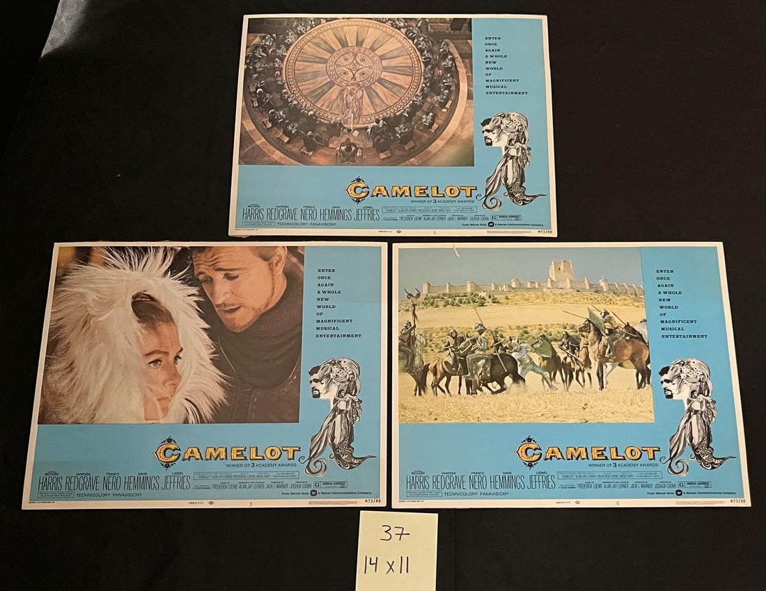 Camelot R73 Lobby Cards