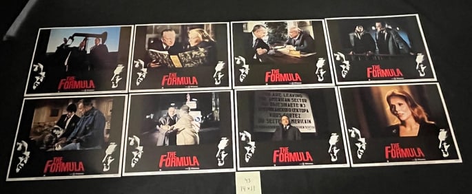 The Formula Movie Lobby Card Set