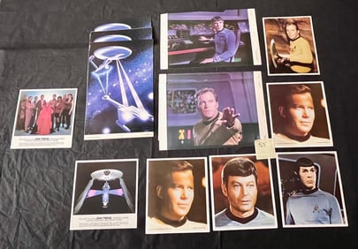 Star Trek Original Crew Vintage Photos + Promos