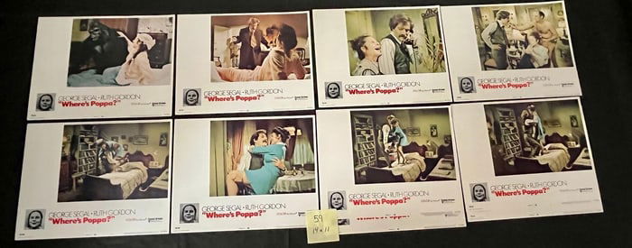 Where's Papa? Movie Lobby Card Set