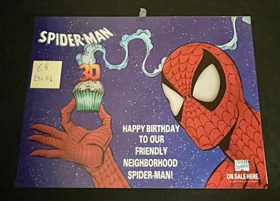 Spider-man 30th Anniversary Backlight Sign