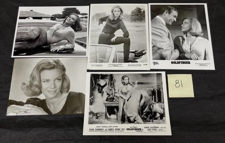 Honor Blackman Goldfinger Photo Card, Photos, +