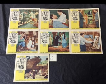 Suzie Wong Original Movie Lobby Card Set