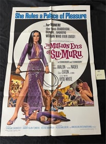 Million Eyes of Su Muru Rare Movie Poster