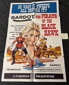 Pirate of the Black Hawk One Sheet Movie Poster