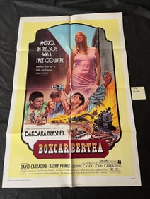 Boxcar Bertha One Sheet Movie Poster