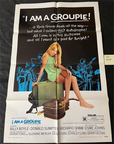 I am a Groupie Original One Sheet Movie Poster