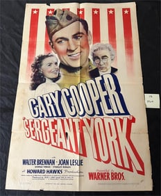 Sgt. York R49 Original One Sheet Movie Poster