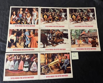 Seven Brides for Seven Brothers Lobby Card Set