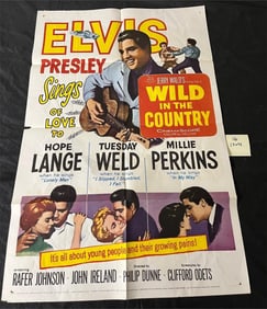 Elvis Presley Wild in the Country Movie Poster