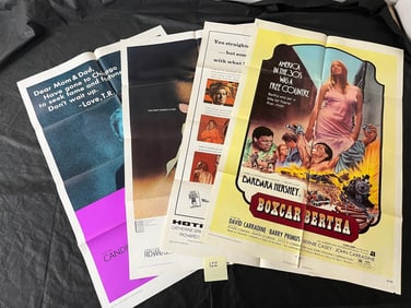Group of Original one Sheet Movie Posters