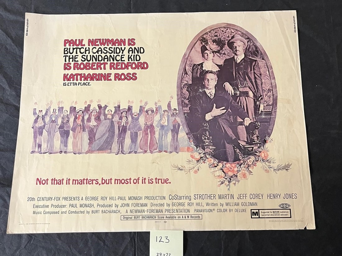 Butch Cassidy & Sundance Kid Half Sheet (1 of 1)