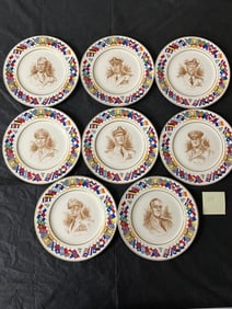 Allied Nations Commemorative Series China Plates