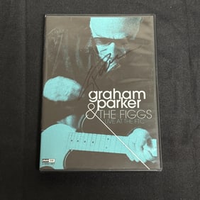 Graham Parker Signed Live Concert DVD