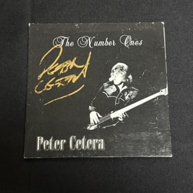 Peter Cetera Signed CD