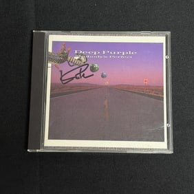 Ian Gillan Signed Deep Purple CD