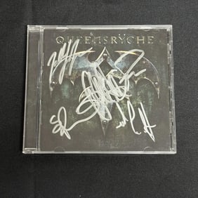 Queensryche Signed CD Liner Notes Sheet w/CD