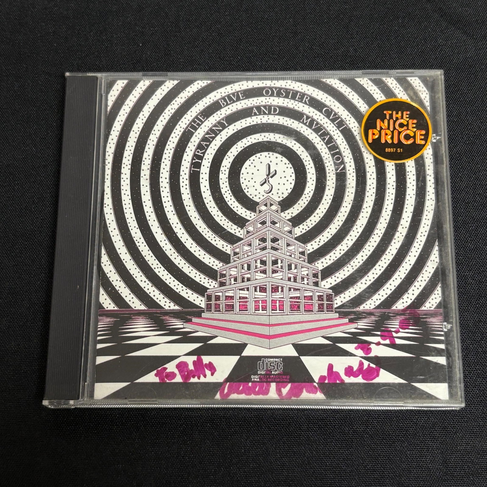 Albert Bouchard Signed Blue Oyster Cult CD: All items are sold as is. Please look at pictures carefully to determine what you believe are the condition of each lot. By choosing which card to use to register to bid, you authorize us to use the c