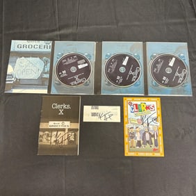 Kevin Smith Signed Clerks DVD, Ticket +