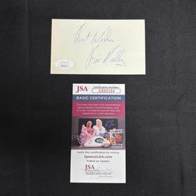 Bill Medley Signature, JSA COA