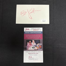 Bobby Vinton Signature, JSA COA