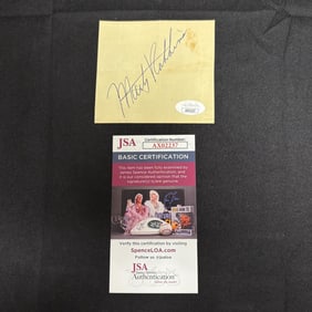 Marty Robbins Signature, JSA COA