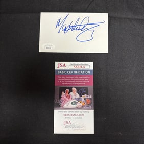Max Weinberg Signature, JSA COA