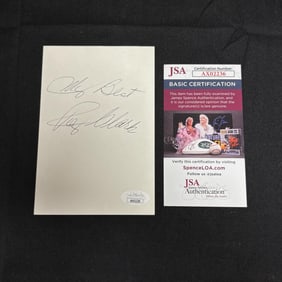 Roy Clark Signature, JSA COA