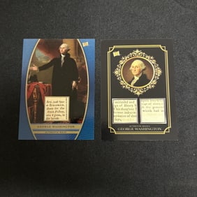 George Washington Relic Cards
