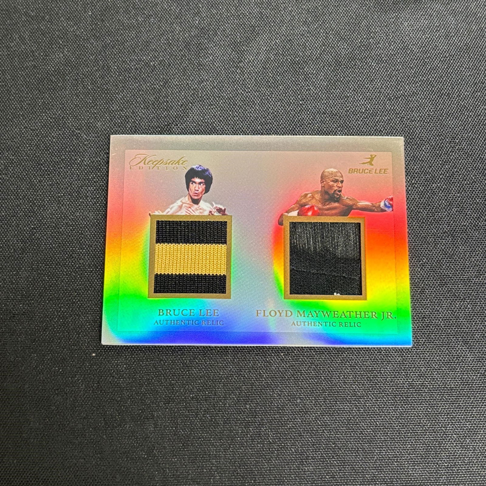 Bruce Lee, Mayweather Relic Cards (1 of 2)