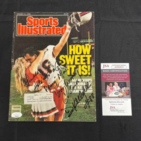 Dennis Kelleher Signed Sports Illustrated, JSA COA
